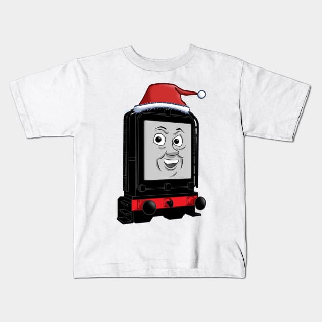 Christmas Devious Diesel Kids T-Shirt by corzamoon